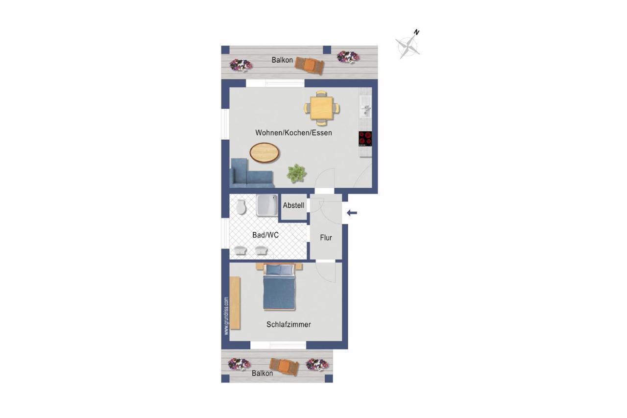 Villa Kaja Wohnung Achterland Korswandt Extérieur photo